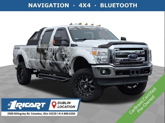 2016 Ford F-250 XLT in White — front three-quarter view