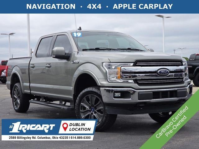 2019 Ford F-150 Lariat in Other — front three-quarter view