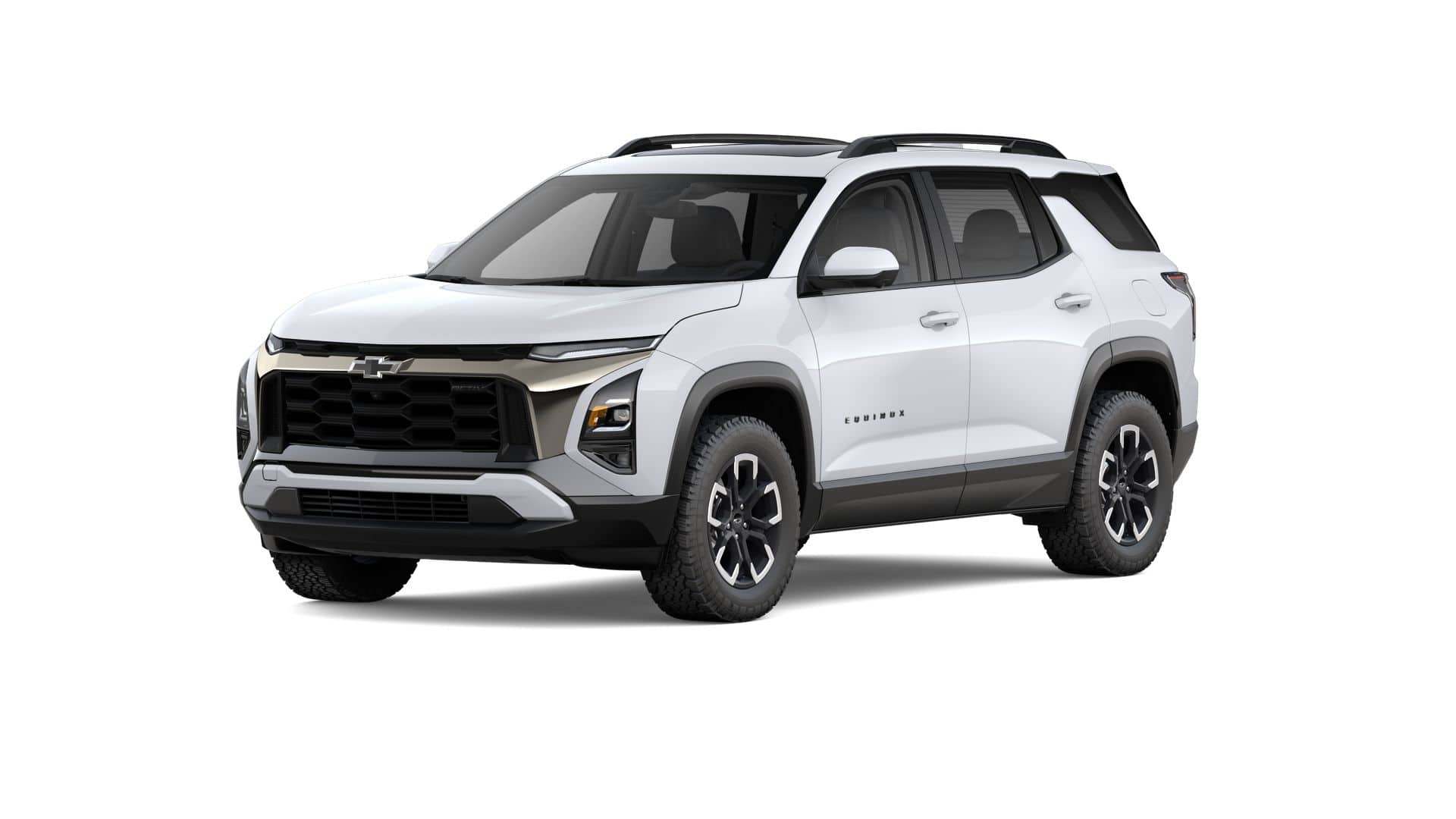 2026 Chevrolet Equinox ACTIV in Polar White Tricoat — front three-quarter view