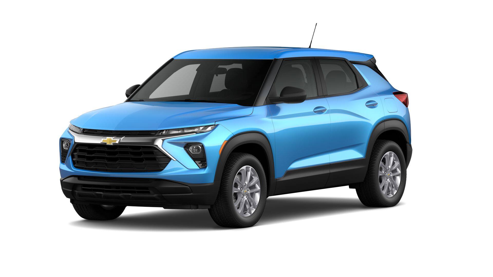 2026 Chevrolet Trailblazer LS in Marina Blue Metallic — front three-quarter view